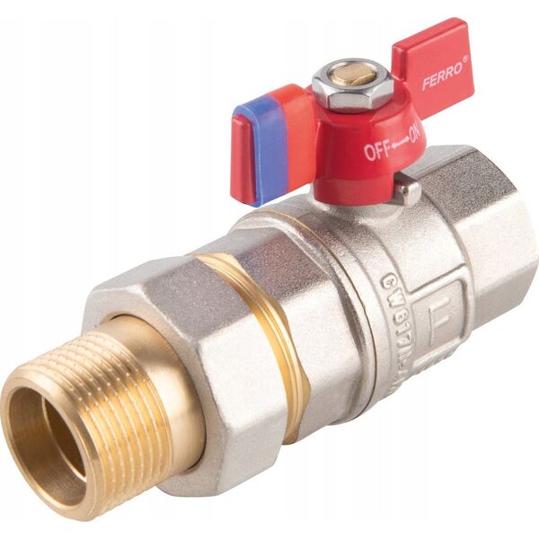 Ferro KFPS1 ZAWÓR KUL. WODNY MOTYL 1/2'' NAKR-WKR ŚRUBUNEK, F-POWER 10587628 5903738204137