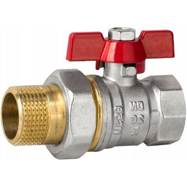Ferro KFPS2 ZAWÓR KUL. WODNY MOTYL 3/4'' NAKR-WKR ŚRUBUNEK, F-POWER 10587629 5902194992473