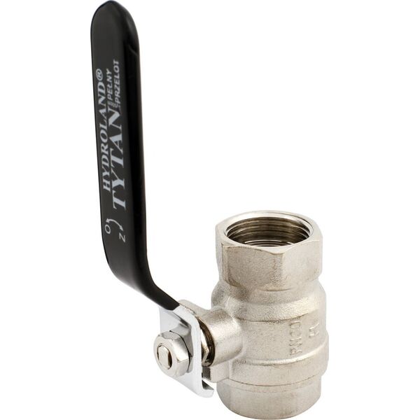 Hydroland ZAWÓR KULOWY WODNY 1/2" TYTAN RĄCZKA W/W // ZKW-15-WW-R-H-TYTAN 10587967 5900308733738
