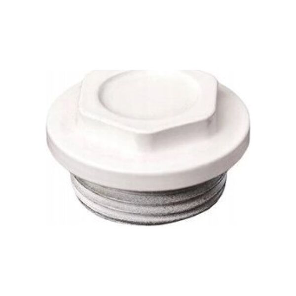 Hydroland KOREK GRZEJNIKOWY 1" LEWY PEŁNY BIAŁY // G.KB.1L. 10588603 5900308734865