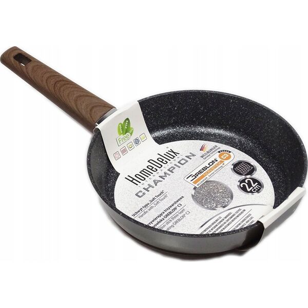Patelnia HomeDelux PATELNIA HD 12189 GREBLON 22 CM 10590866 5901531133005