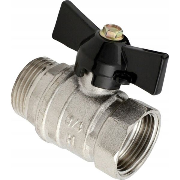 Hydroland ZAWÓR CZERP.KULOWY ZE ZŁĄCZKĄ 1/2" DŁAWIK "H" // ZKC-15-R-H 10599700 5900308737118