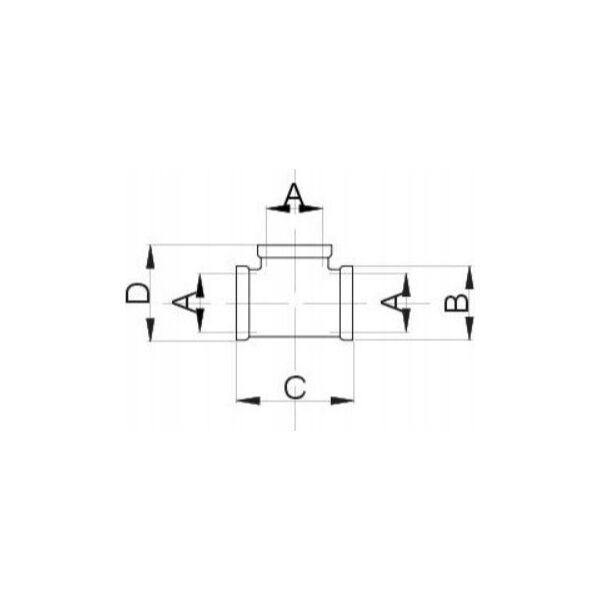 Hydroland TRÓJNIK MOSIĄDZ 3/4 // ŁM.T.3/4 10599734 5900308733257