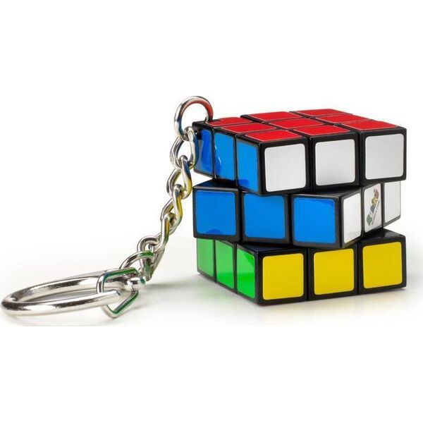 Spin Master Kostka Rubika 3x3 oraz brelok. Zestaw Rubik's Classic 6064011 Spin Master 10674019 778988420003