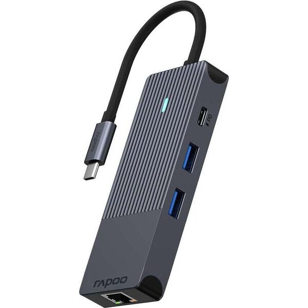 Stacja/replikator Rapoo USB-C (UCM-2004) 10677860 6940056114129