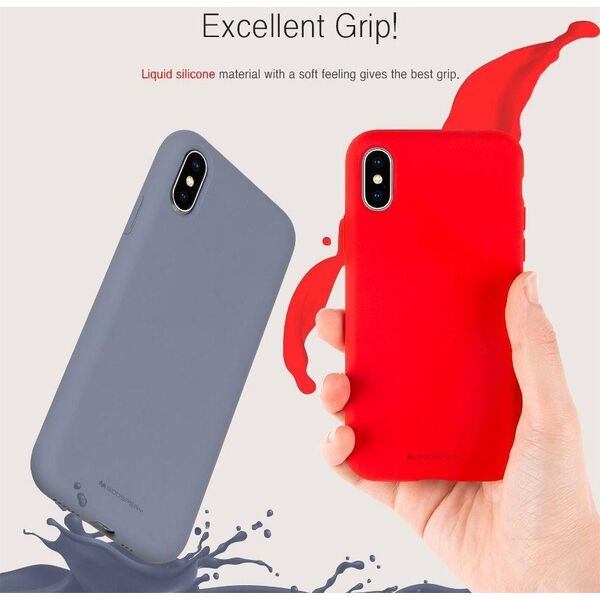 Mercury Mercury Silicone Samsung A33 5G A336 czerwony/red 10723743 8809842242935