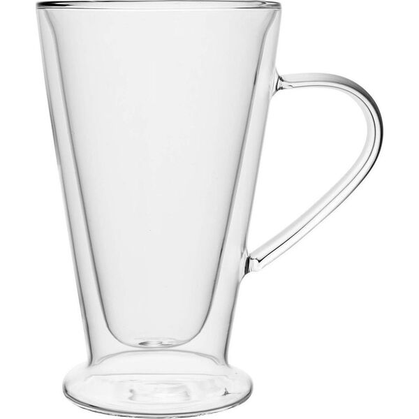 Florina towar w Sosnowcu - Kubki i szklanki Florina Szklanki termiczne z uchem stożek double wall Florina Malachit 2 sztuki 400 ml () - Morelenet_10755179 10755179 5902719588631