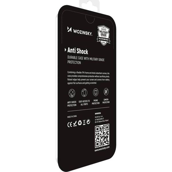 Wozinsky Wozinsky Anti Shock pancerne etui do Samsung Galaxy S22+ (S22 Plus) przezroczysty 10757494 9145576244067