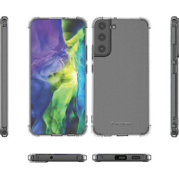 Wozinsky Wozinsky Anti Shock pancerne etui do Samsung Galaxy S22+ (S22 Plus) przezroczysty 10757494 9145576244067