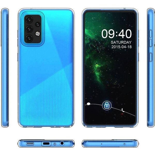 Hurtel Żelowy pokrowiec etui Ultra Clear 0.5mm Motorola Moto E7 przezroczysty 10757526 9145576243930