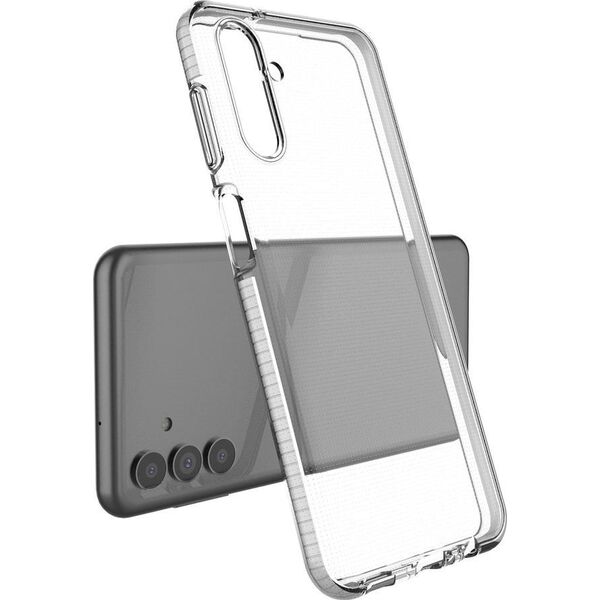 Hurtel Spring Case pokrowiec żelowe etui z kolorową ramką do Samsung Galaxy A13 5G czarny 10757681 9145576244326
