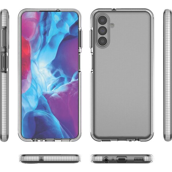 Hurtel Spring Case pokrowiec żelowe etui z kolorową ramką do Samsung Galaxy A13 5G jasnoróżowy 10757693 9145576244333