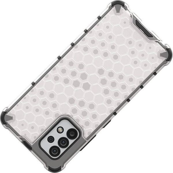 Hurtel Honeycomb etui pancerny pokrowiec z żelową ramką Samsung Galaxy A13 5G przezroczysty 10757735 9145576245019