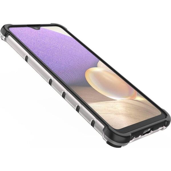 Hurtel Honeycomb etui pancerny pokrowiec z żelową ramką Samsung Galaxy A13 5G przezroczysty 10757735 9145576245019