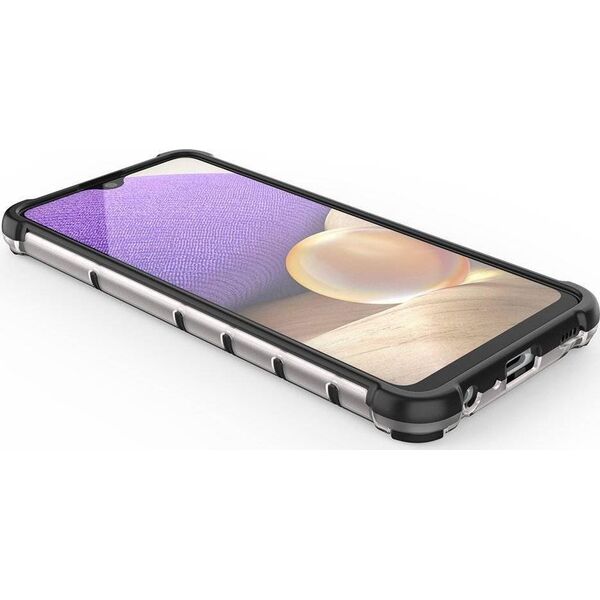 Hurtel Honeycomb etui pancerny pokrowiec z żelową ramką Samsung Galaxy A13 5G przezroczysty 10757735 9145576245019