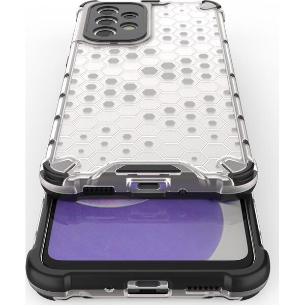 Hurtel Honeycomb etui pancerny pokrowiec z żelową ramką Samsung Galaxy A33 5G niebieski 10757737 9145576244760