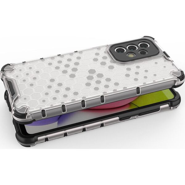 Hurtel Honeycomb etui pancerny pokrowiec z żelową ramką Samsung Galaxy A33 5G niebieski 10757737 9145576244760