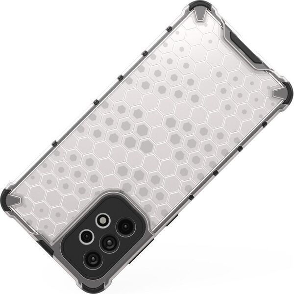 Hurtel Honeycomb etui pancerny pokrowiec z żelową ramką Samsung Galaxy A73 niebieski 10757742 9145576244678