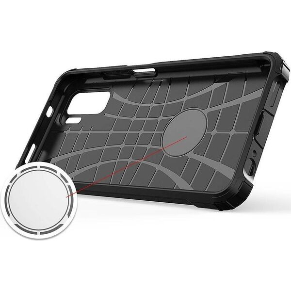 Hurtel Hybrid Armor pancerne hybrydowe etui pokrowiec Xiaomi Redmi Note 11 Pro+ 5G (China) / 11 Pro 5G (China) / Mi11i HyperCharge / Poco X4 NFC 5G niebieski 10757763 9145576244371