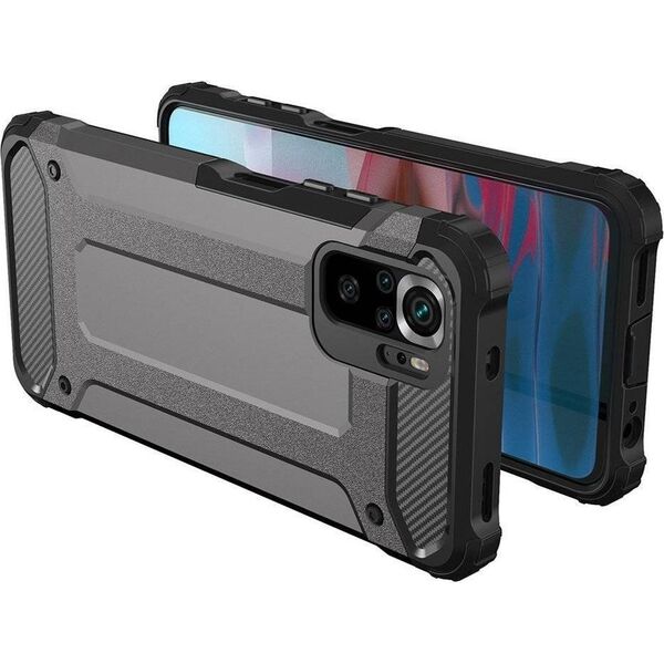 Hurtel Hybrid Armor pancerne hybrydowe etui pokrowiec Xiaomi Redmi Note 11T 5G / Redmi Note 11S 5G / Poco M4 Pro 5G niebieski 10757764 9145576244357