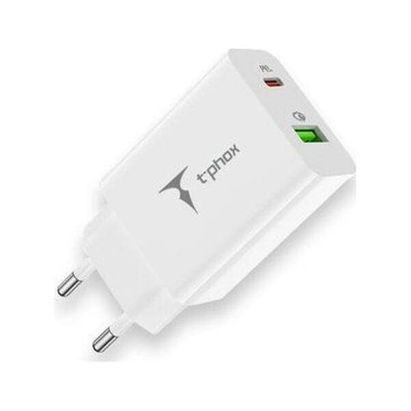 Ładowarka T-Phox Speedy 1x USB-A 1x USB-C 3 A 10758397 6972165647670