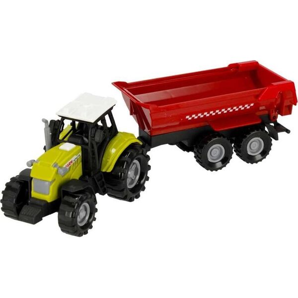 Mega Creative Moje ranczo Traktor z przyczepą 24 cm ze światłem i dźwiękami 10761355 5904335826395
