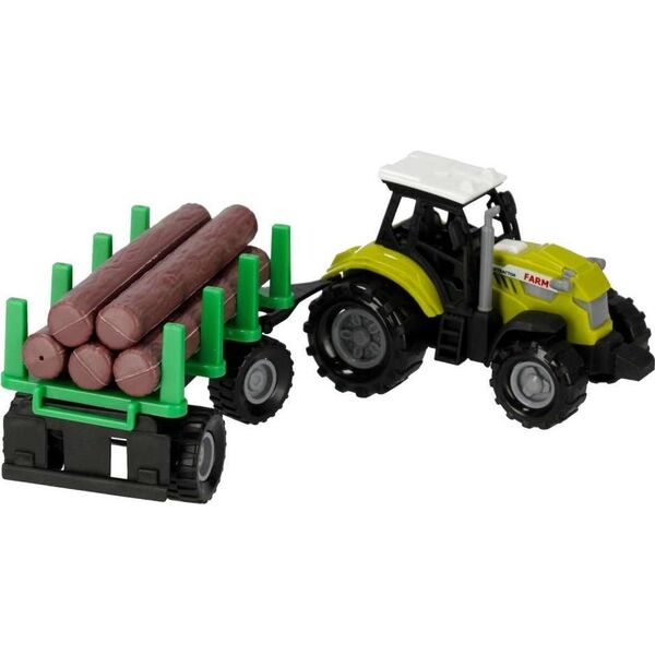 Mega Creative Moje ranczo Traktor z przyczepą 25 cm ze światłem i dźwiękami 10761357 5904335826487