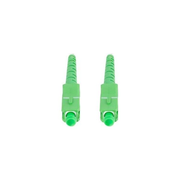 Lanberg PATCHCORD ŚWIATŁOWODOWY SM SC/APC-SC/APC SIMPLEX 3.0MM LSZH G657A2 15M BIAŁY LANBERG 10801665 5901969430851