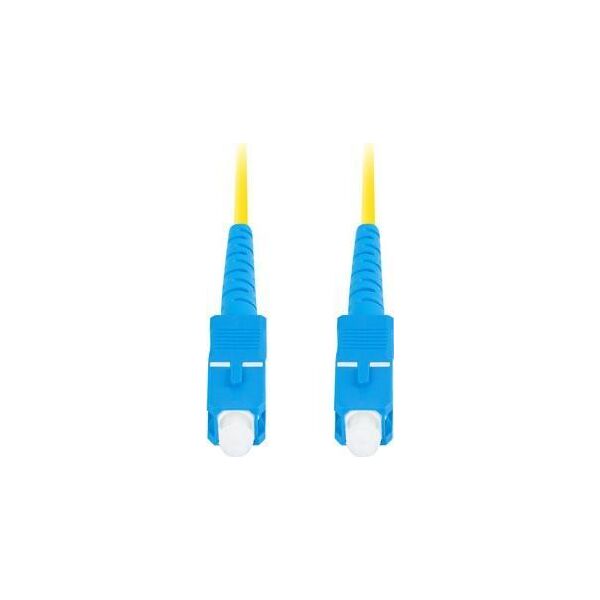 Lanberg PATCHCORD ŚWIATŁOWODOWY SM SC/UPC-SC/UPC SIMPLEX 3.0MM LSZH G657A1 2M ŻÓŁTY LANBERG 10801695 5901969433005