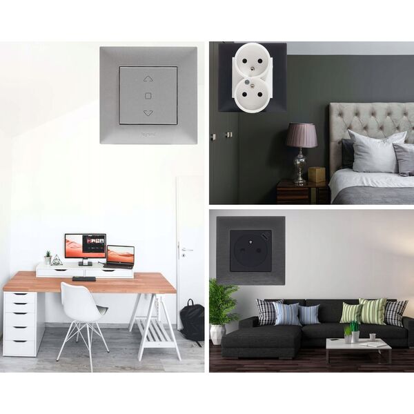 Legrand Zaślepka ramki Legrand Niloe Step 863500 czarna 10802650 3414971841307