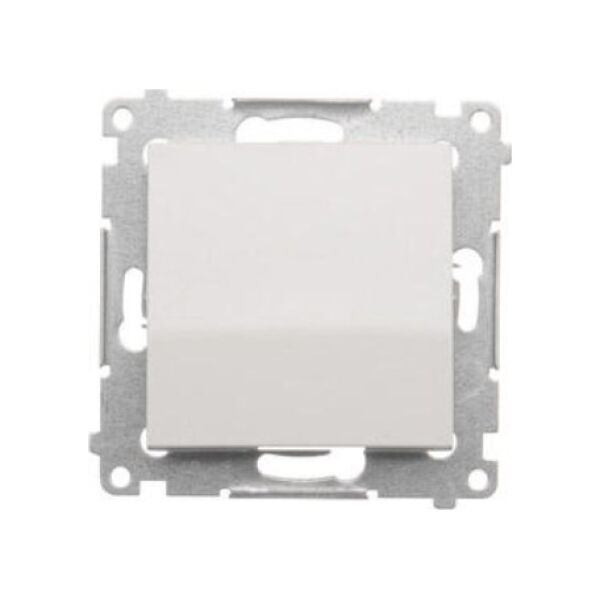 Kontakt-Simon Łącznik schodowy Kontakt-Simon Simon 54 DW6A.01/X/11 bez piktogramu moduł 16AX 250V~ zaciski śrubowe biały 10802853 5902787866082