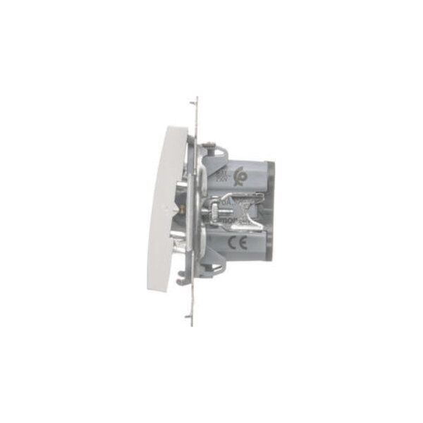 Kontakt-Simon Łącznik schodowy Kontakt-Simon Simon 54 DW6A.01/X/11 bez piktogramu moduł 16AX 250V~ zaciski śrubowe biały 10802853 5902787866082