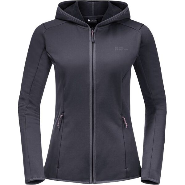 Jack Wolfskin Bluza damska Baiselberg Hooded Fz W graphite r. M (1710771_1388) 10804400 4064993561722