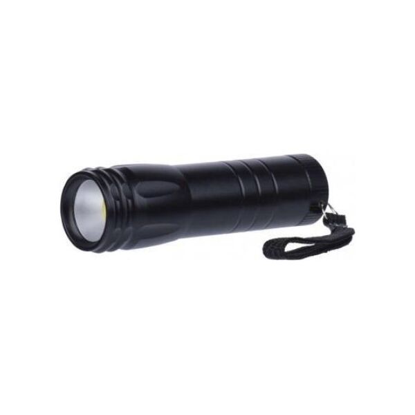 Latarka Emos Latarka LED 3W COB LED (100lm), czarna, zasięg 20m, 3xAAA - P4704 Emos 10863210 8592920040874