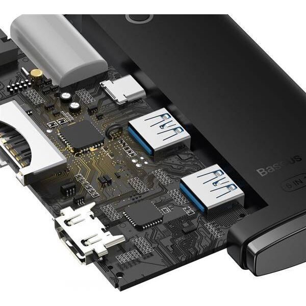Stacja/replikator Baseus USB-C (BS-OH019) 10867035 6932172606329