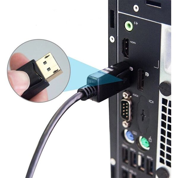 Adapter AV Montis Adapter DisplayPort v1.4–HDMI v2.0 MT068 Montis 20cm 10916632 5901811404399