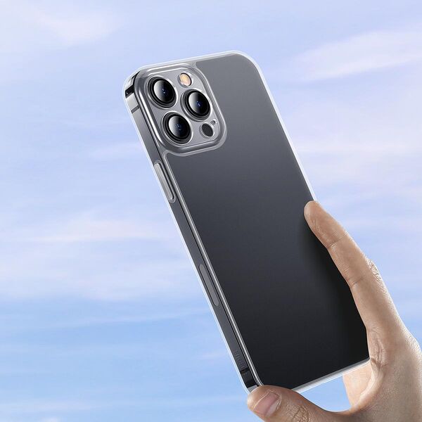 Baseus Etui Baseus Frosted do iPhone 13 Pro (przeźroczyste) 11026762 6932172609245