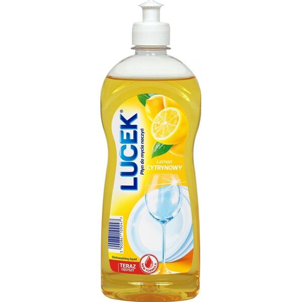 Lucek Lucek, Płyn do mycia naczyń, cytryna, 500 ml (HIT) 11064635 5900861109247