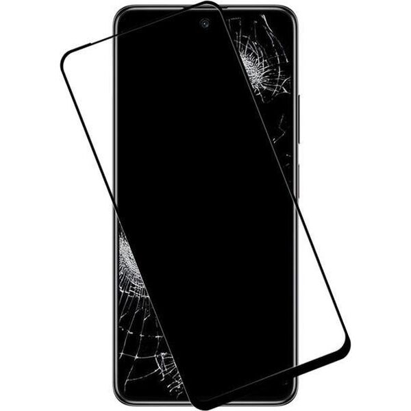 Crong Crong 7D Nano Flexible Glass - Niepękające szkło hybrydowe 9H na cały ekran POCO M4 Pro 5G 11089200 5904310701570