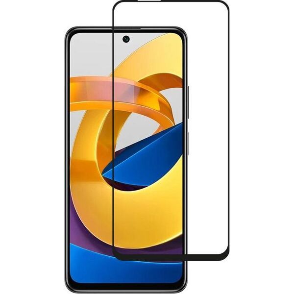 Crong Crong 7D Nano Flexible Glass - Niepękające szkło hybrydowe 9H na cały ekran POCO M4 Pro 5G 11089200 5904310701570