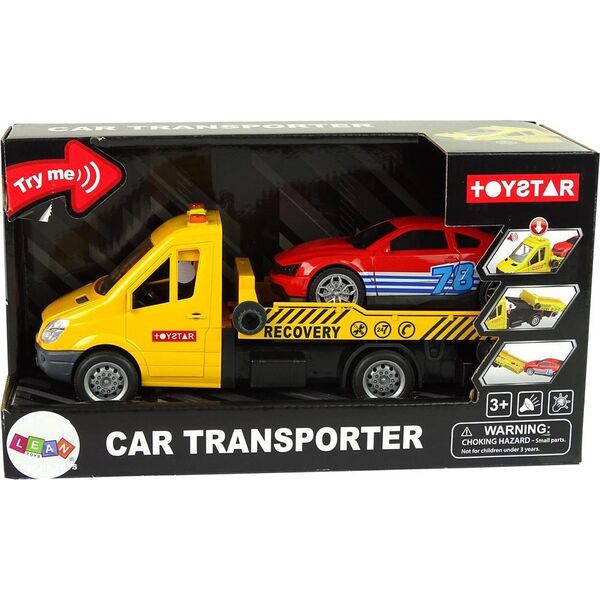 Lean Sport Samochód Transportowy Laweta Autko Rampa Pomoc Dźwięki Światła 11089735 5904665992692