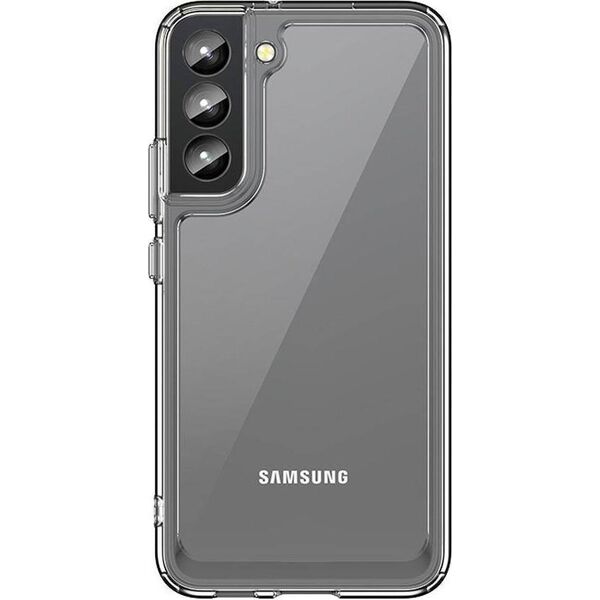 Hurtel Outer Space Case etui do Samsung Galaxy S22+ (S22 Plus) sztywny pokrowiec z żelową ramką przezroczysty 11101111 9145576248751