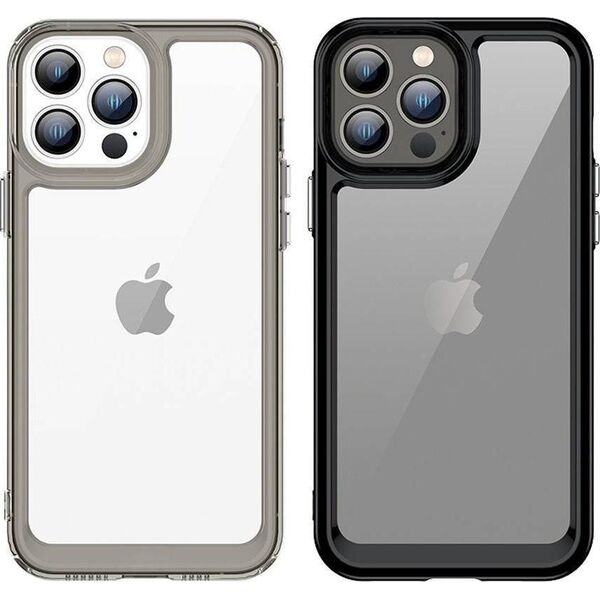 Hurtel Outer Space Case etui do iPhone 13 Pro Max sztywny pokrowiec z żelową ramką niebieski 11101140 9145576248621