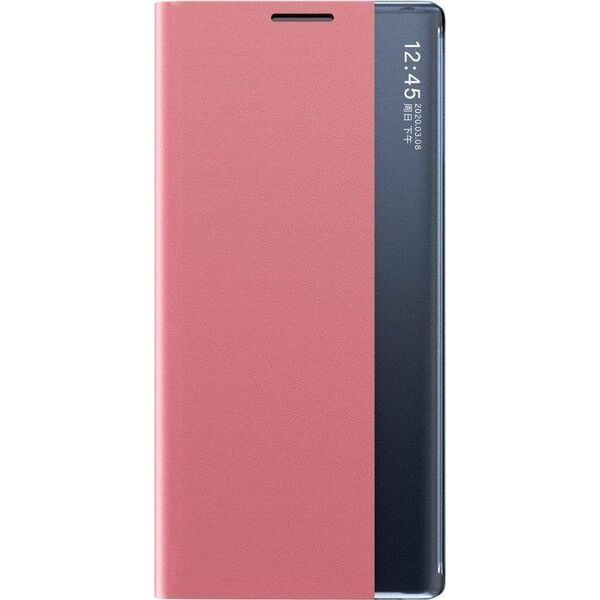 Hurtel New Sleep Case pokrowiec etui z klapką z funkcją podstawki Samsung Galaxy A73 różowy 11112600 9145576245569