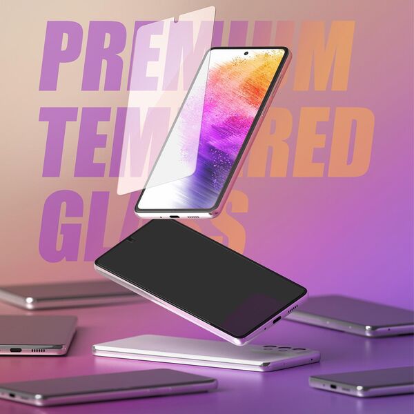 Ringke Ringke Invisible Defender ID Glass szkło hartowane 2,5D 0,33 mm Samsung Galaxy A73 5G 11114171 8809848208041