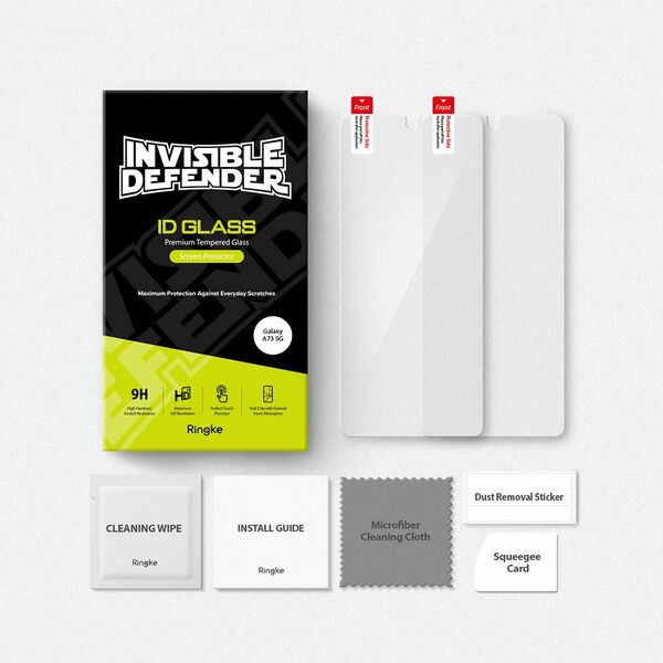 Ringke Ringke Invisible Defender ID Glass szkło hartowane 2,5D 0,33 mm Samsung Galaxy A73 5G 11114171 8809848208041