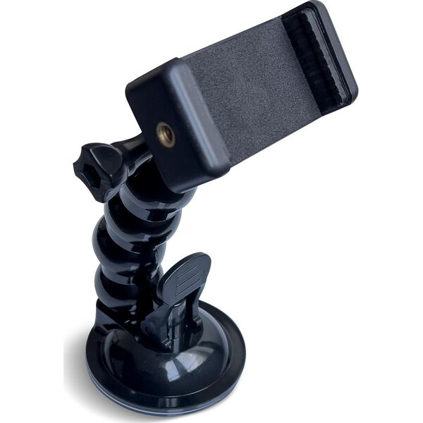 Hurtel GoPro uchwyt z przyssawką do kamer sportowych GoPro, DJI, Insta360, SJCam, Eken + adapter do smartfona (GoPro car suction cup) 11114272 9145576245965