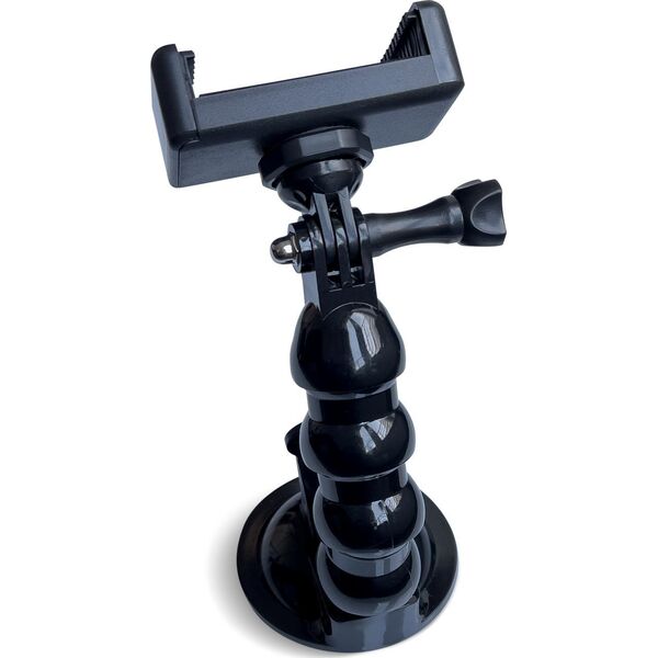 Hurtel GoPro uchwyt z przyssawką do kamer sportowych GoPro, DJI, Insta360, SJCam, Eken + adapter do smartfona (GoPro car suction cup) 11114272 9145576245965