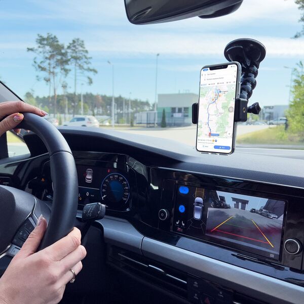 Hurtel GoPro uchwyt z przyssawką do kamer sportowych GoPro, DJI, Insta360, SJCam, Eken + adapter do smartfona (GoPro car suction cup) 11114272 9145576245965