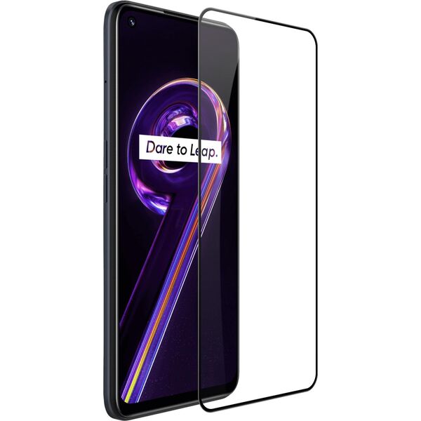 Nillkin Nillkin CP+PRO ultracienkie szkło hartowane na cały ekran z ramką 0,2 mm 9H Realme 9 Pro czarny 11114422 6902048243491